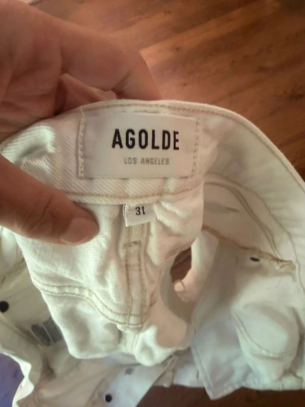 Agolde Parker Long Shorts-Size 31